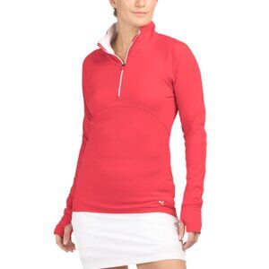 PUMA GOLF Ski Patrol Gamer Quarter Zip Jacket
